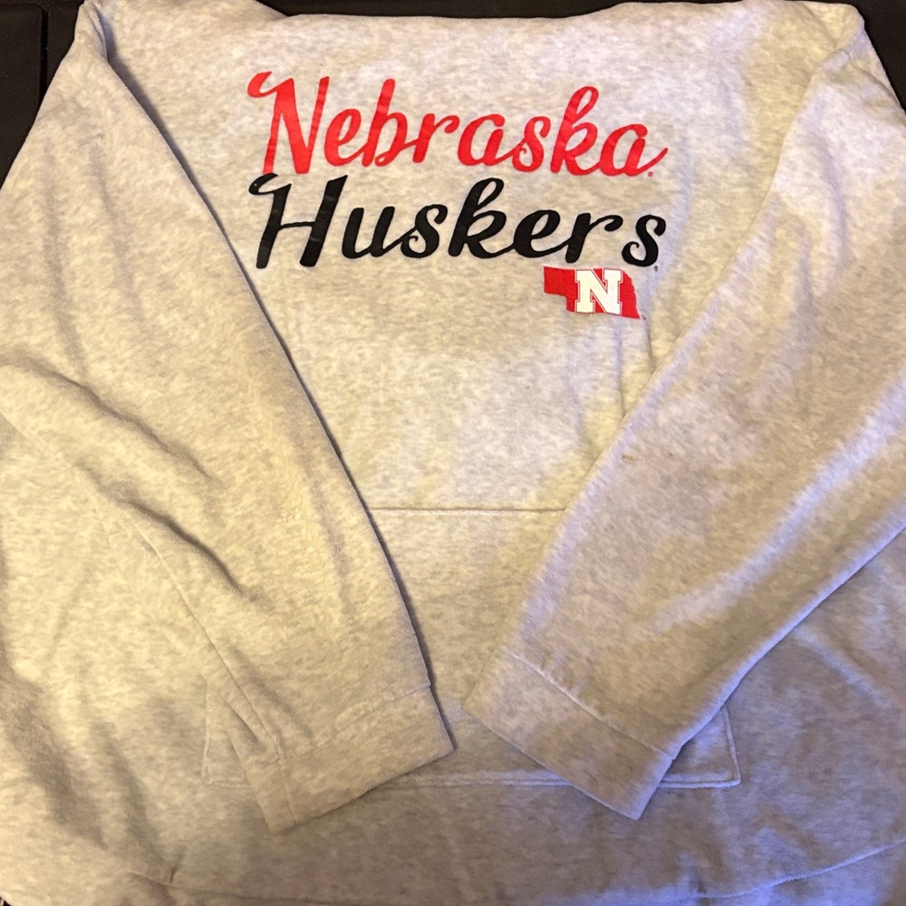 Ladies husker hoodie
